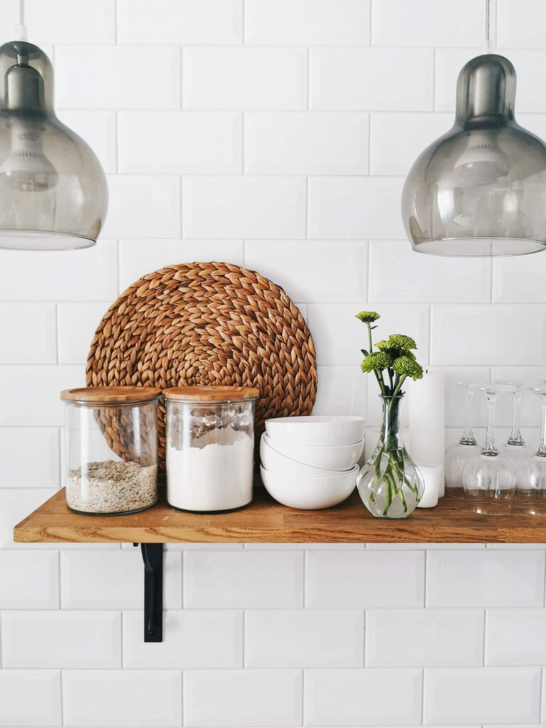 kitchen shelf